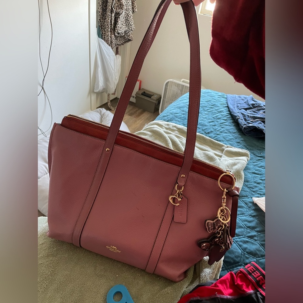 Beloved Coach Bag with Butterfly charms.